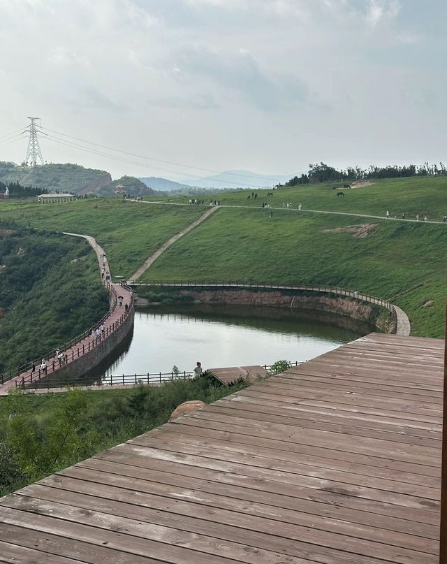 這裡不是新疆也不是武功山 這裡是河南鄭州伏羲山