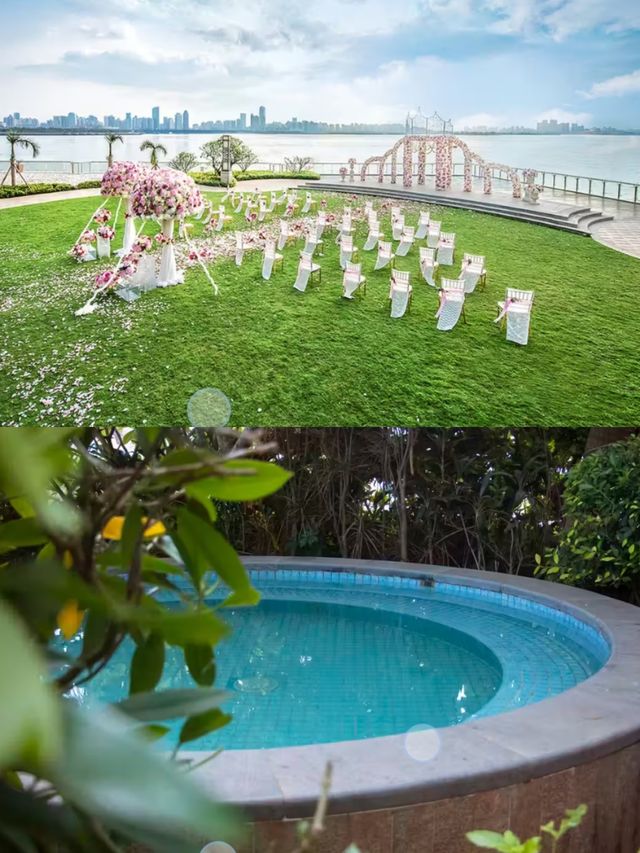 海口親子遊天堂！華彩洲際，盡享海灣美景。