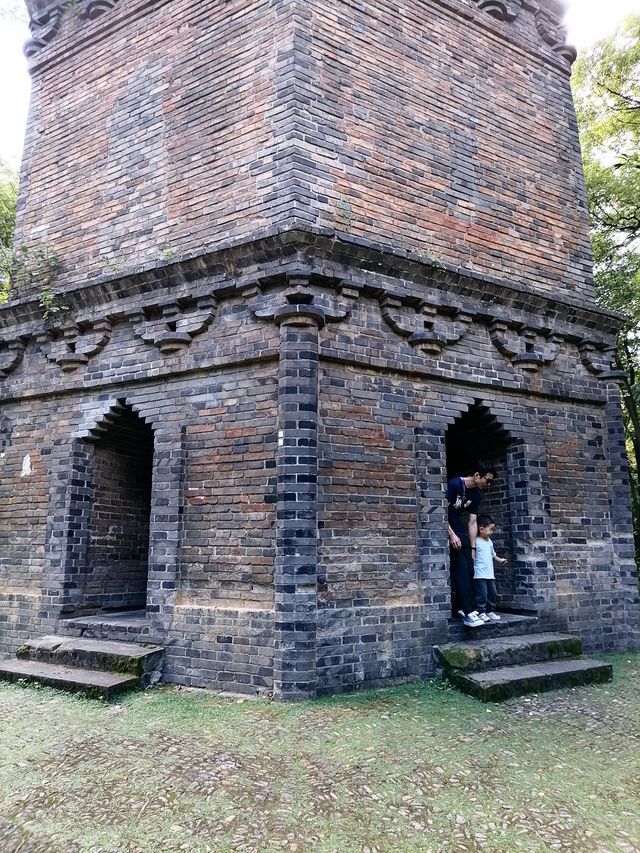 金華市浦江塔山公園丨龍德寺塔丨千年古塔。