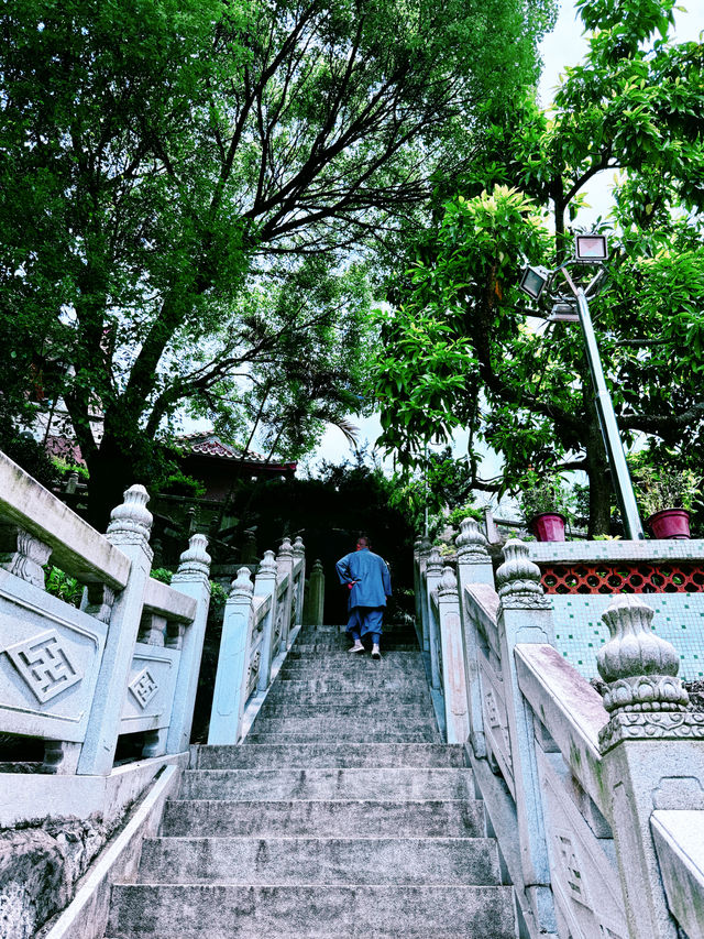 登上饶平石壁山，一秒掉進山水文化的鬆弛感裡。