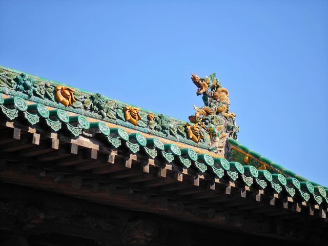 介休城隍廟|超高琉璃藝術寺廟。
