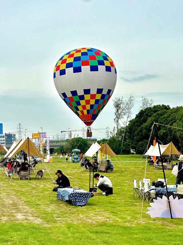 蘇州｜荷塘月色濕地公園。