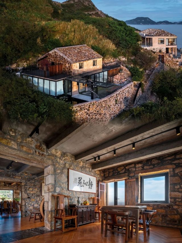 溫嶺石塘面朝大海的寧靜民宿，彷彿與世隔絕。