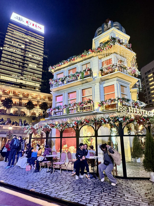 🇭🇰快閃香港耶誕🎄主題打卡04｜1881 heritage越夜越美麗！