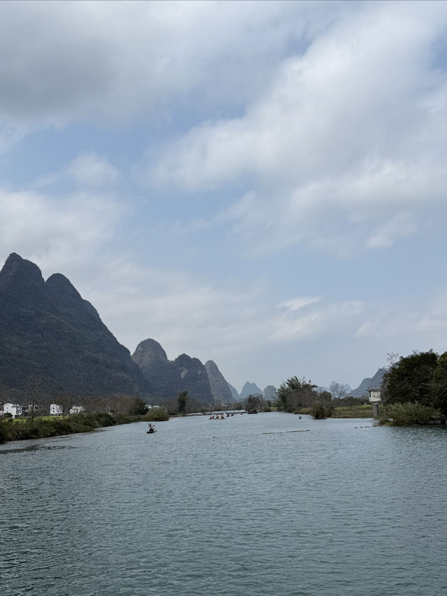 桂林山水甲天下，陽朔單車遊真的美呆了