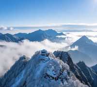 達州八台山賞雪攻略