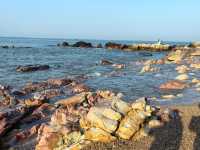 海南環島遊，打卡東方魚鱗洲