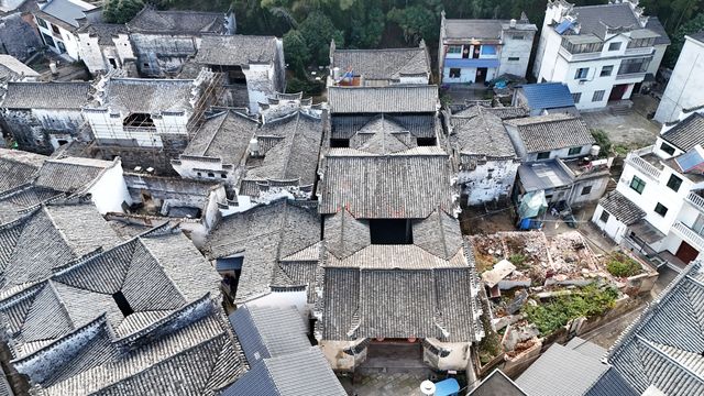浙江龍游三門源村葉氏宗祠