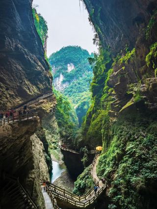 충칭 우롱 당일치기 여행 가이드