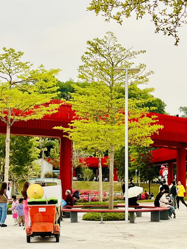 深圳最美的虹橋公園！！