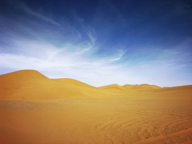 Glamping in the dessert 