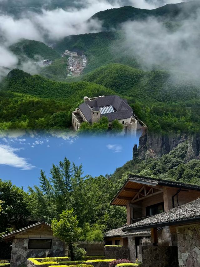 270°落地玻璃房，臥看竹海