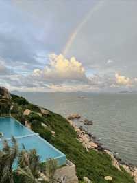 海邊Staycation.深圳1.5小時躲進島裡躺平睇海
