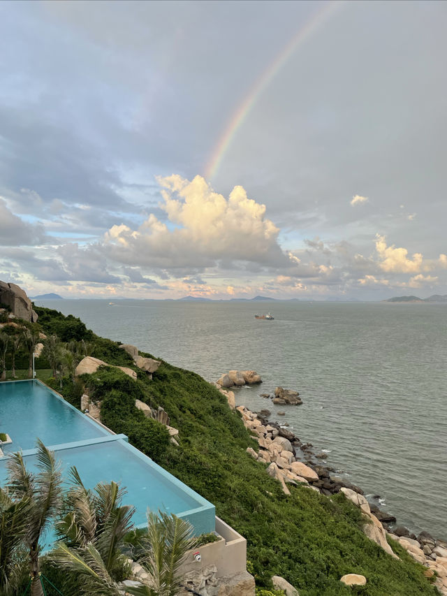 海邊Staycation.深圳1.5小時躲進島裡躺平睇海