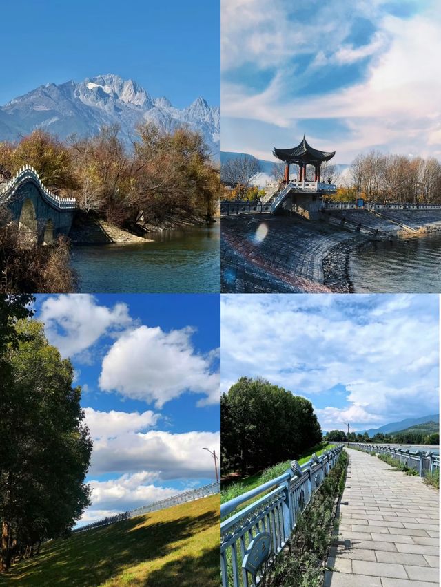 【麗江小眾秘境】黑龍潭+清溪水庫+聽花谷+拉市海