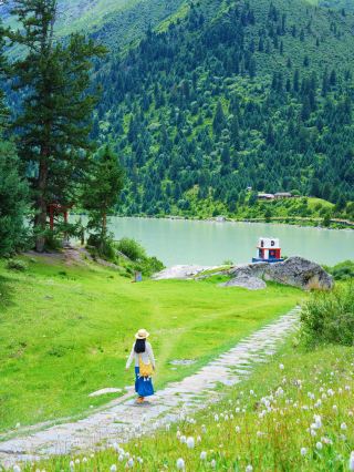 쓰촨 서부 최고의 비경 가이드, 신이 색을 칠한 호수를 만나다!