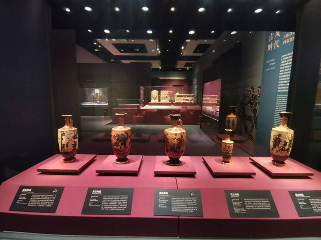 上海万博博物館で開催中の10月26日🔚までの無料🆓特別展　🇬🇷ギリシア展