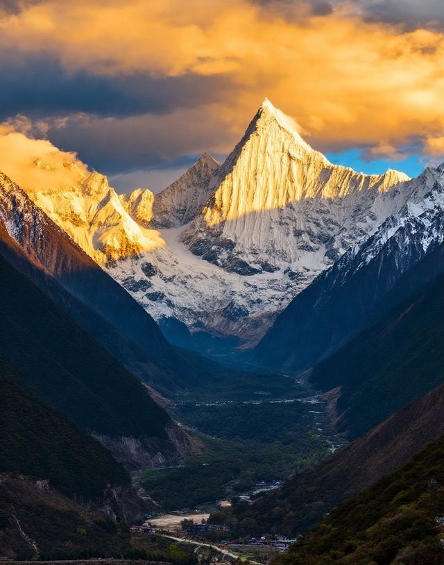 色季拉山|震撼的雪山景觀|藏地風情與自然奇觀的完美交觸