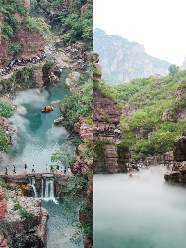 天青色等煙雨，而我在等你！山不見我，便赴焦作赴雲臺之約