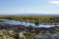 阿勒泰美翻的五彩灘