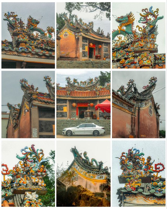 樸素又繁盛潮汕屋頂在饒平 樸素又繁盛潮汕屋頂在饒平