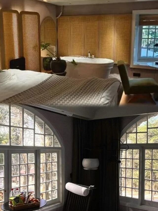 來廬山住我家！牯嶺街童話木屋，冬日氛圍感拉滿