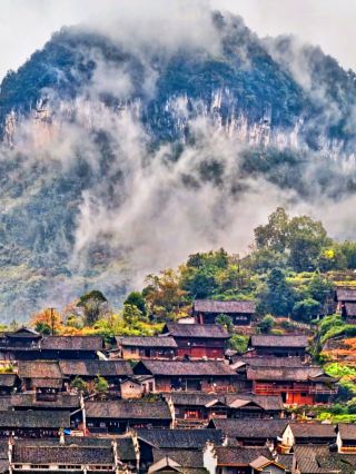 Hidden Gem in Western Hunan! Free Admission to the Pristine Miao Village Ink-Style Hangsha Village Escape Guide