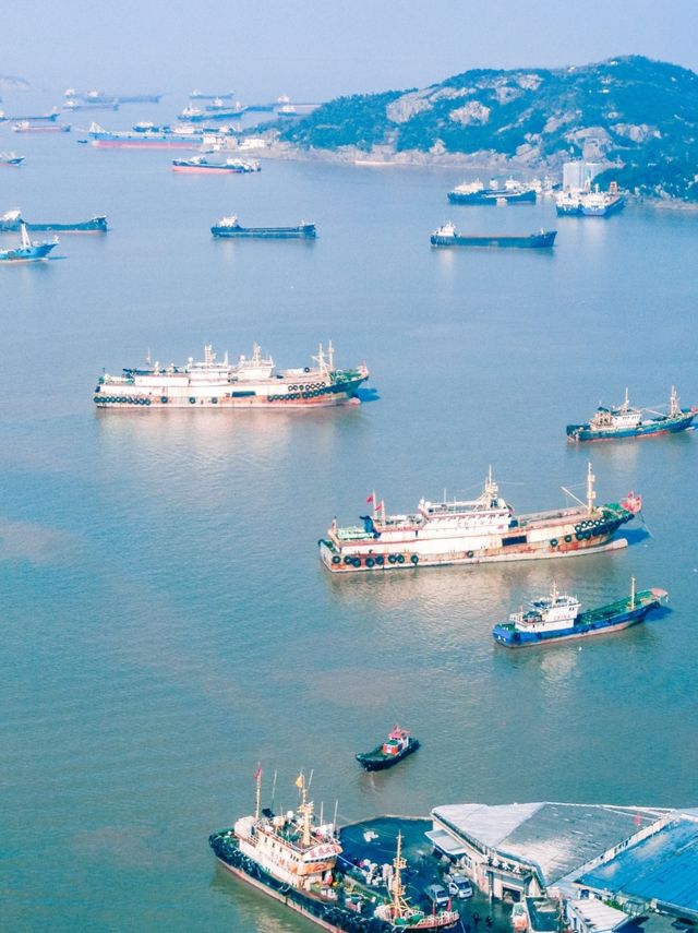 淡季才是絕絕子台州石塘的治癒系日出日落