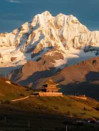 西藏山南親子自駕，觸摸雪山的溫柔