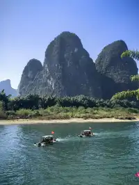 13公里漓江徒步用腳步畫了一幅山水畫卷