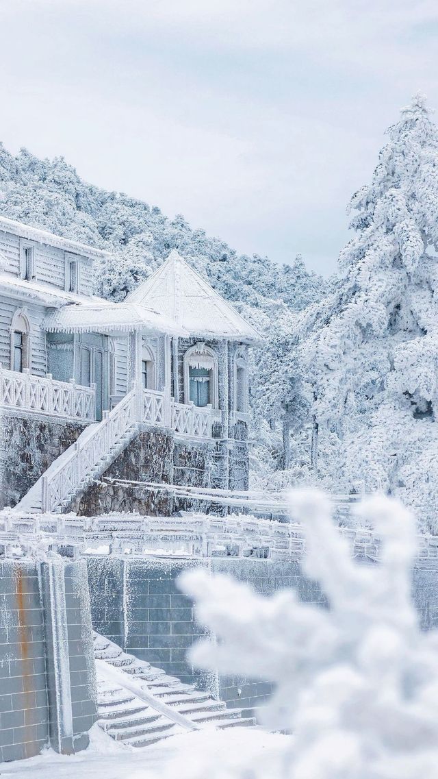 都在吹廬山雪景治癒?我想說:別太當真! 都在吹廬山雪景治癒?我想說:別太當真!