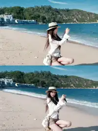 晴天的長洲島真的好美!!|富士拍照