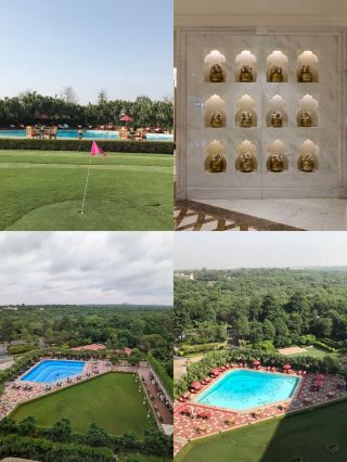 Staying in a fairytale palace in New Delhi