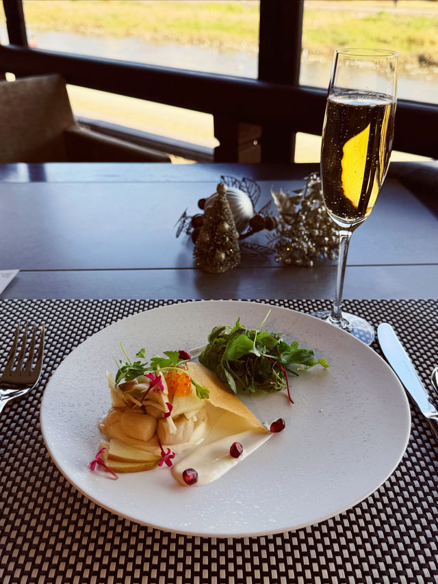 京都鴨川河畔的百年老店Funatsuru|賞楓品京式法餐