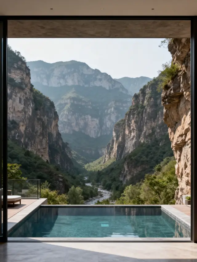 Stay at a hotel in Mentougou, Beijing, and take your kids to check in at the ultimate canyon family trip