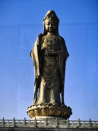 四大佛教名山之一浙江舟山普陀山