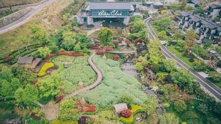 The private hot spring resort in the valley is so luxurious it's astonishing.