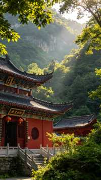 靈秀名山,山水禪意