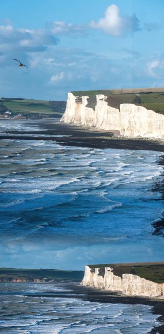 The white cliffs are truly breathtaking! Stunning in both cloudy and sunny weather�
