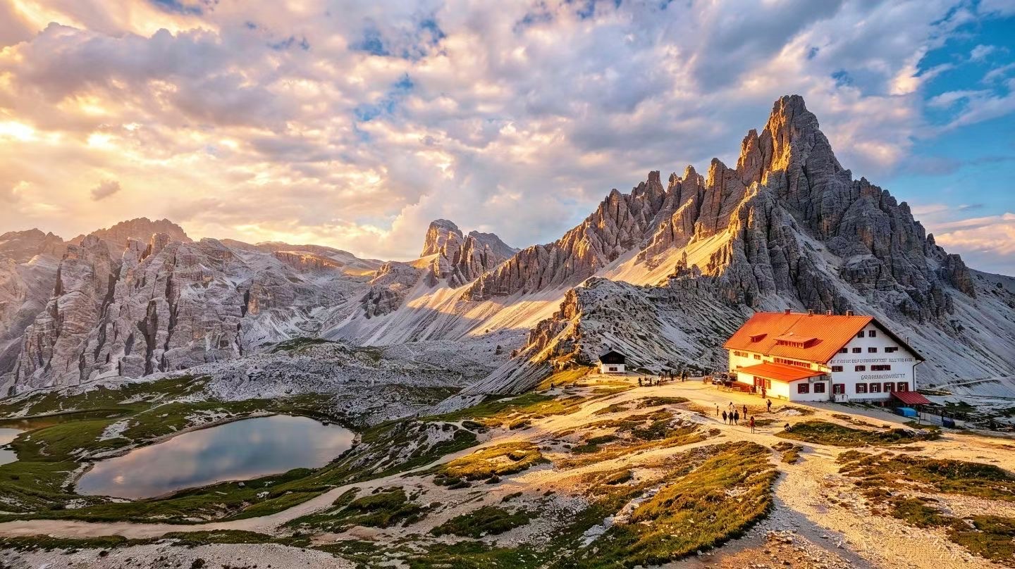 Núi Ba Đỉnh - Danh lam thắng cảnh Dolomites