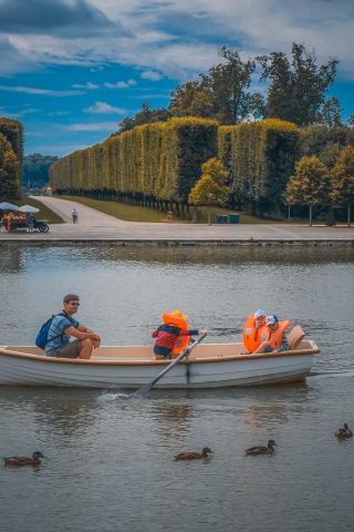 The gardens of the Palace of Versailles in France, the ultimate elegance of European royal gardens