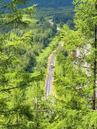 China's northernmost scenic area: the Ω-shaped Heilongjiang River