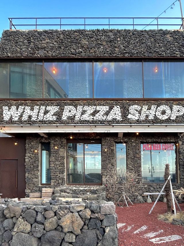 제주공항근처 오션뷰 맛도리 피자집 ‘위즈피자’🍕🌊