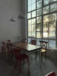 คาเฟ่ริมทะเลเปิดใหม่ ร้านสวยมาก