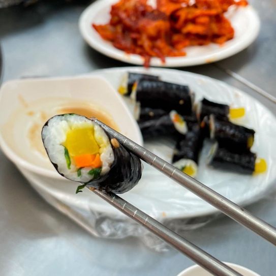 【韓国 / 広蔵市場】麻薬？！キンパや市場ご飯を堪能！