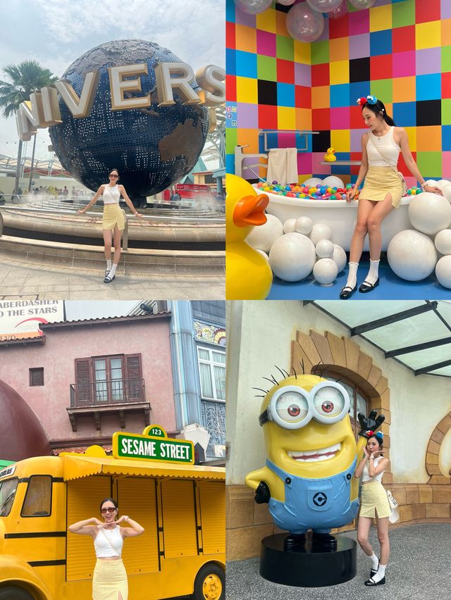 แนะนำมุมถ่ายรูป ใน Universal Singapore🇸🇬