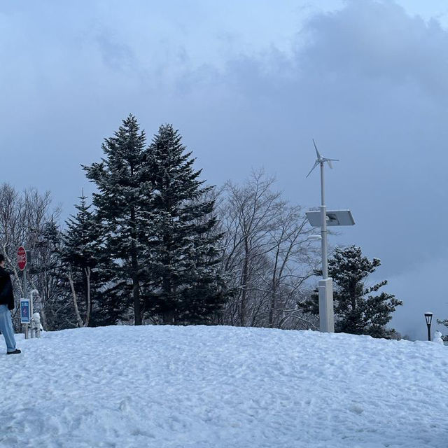 Build snowman and see snow in march here 