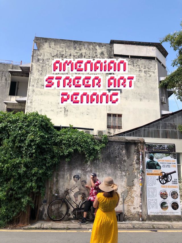 SNAP เรื่อยๆที่ AMENIAN STREET ART,PENANG