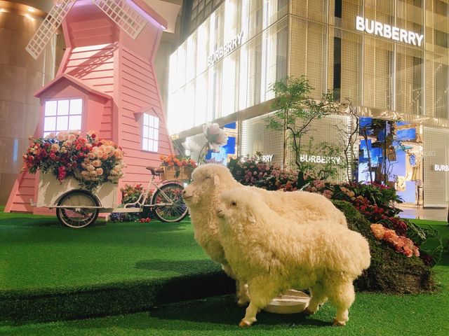 台北｜💐🐏🐑🦒花花世界真美麗📍 Taipei 101 Shopping center 台北101購物中心