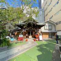 大阪駅近！お初天神境内末社の水天宮・金刀比羅宮